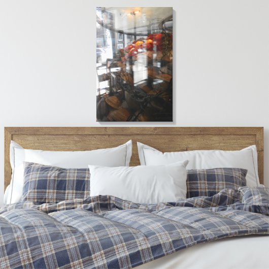 De visser canvas afdruk (Insitu (Slaapkamer))