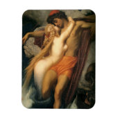 De visser en de sirene [Frederic Leighton] Magneet (Verticaal)