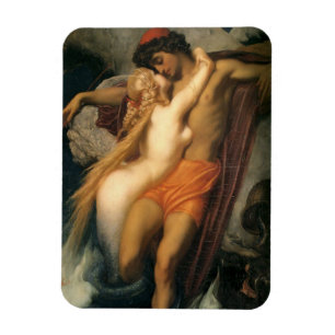 De visser en de sirene [Frederic Leighton] Magneet