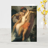 De visser en de syren | Frederic Leighton Kaart (Gele Bloem)