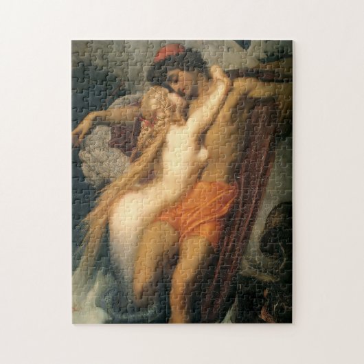 De visser en de syren | Frederic Leighton Legpuzzel (Verticaal)