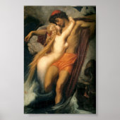 De Visser en de Zeemeermin | Frederic Leighton Poster (Voorkant)