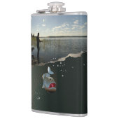 De visser ​ ​ ​ ​ ​. Gelukkig vissen Heupfles (Links)