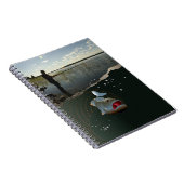 De visser ​ ​ ​ ​ ​. Gelukkig vissen Notitieboek (Rechterzijde)