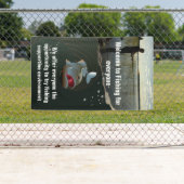 De visser. Gelukkig vissen Spandoek (Insitu)