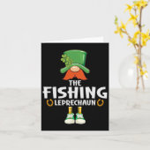 De Visser Leprechaun St. Patrick's Day Feestje Kaart (Gele Bloem)