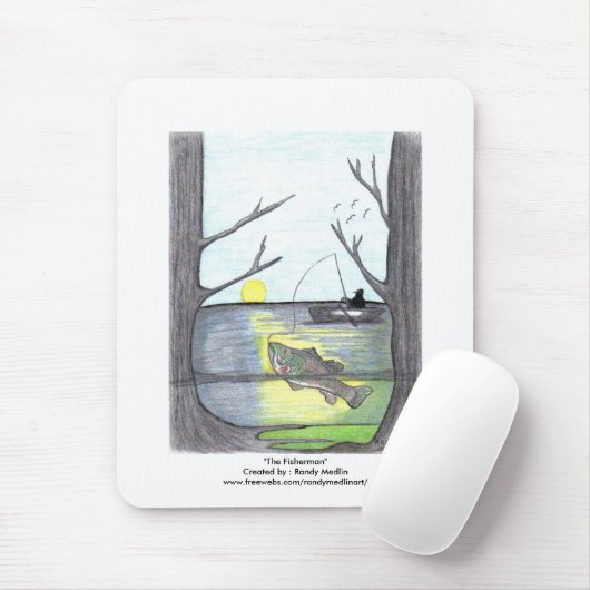 "De Visser" Muismat (Met muis)