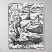 De visser poster (Voorkant)