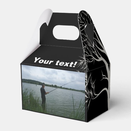 De visser 's avonds bedankdoosjes (Achterkant)