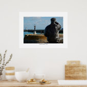 DE VISSERIJ EN HET Poster VAN DE ZENDZIJDE (Keuken)