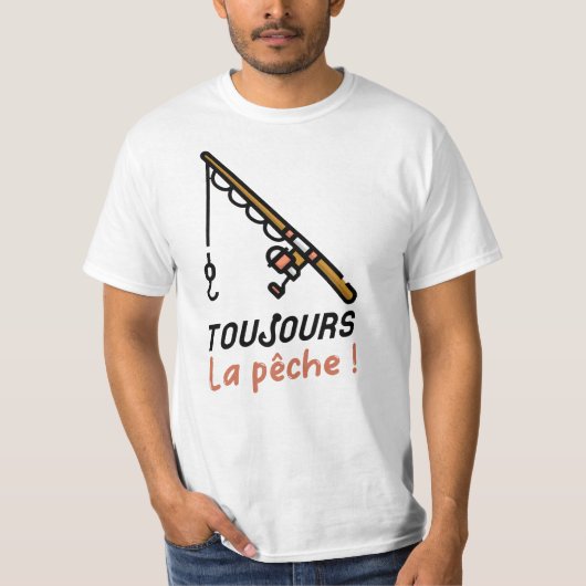DE VISSERIJ IS ALTIJD. T-SHIRT (Voorkant)