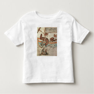 De visserij op de serpent van Midgard Kinder Shirts