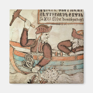 De visserij op de serpent van Midgard Magneet