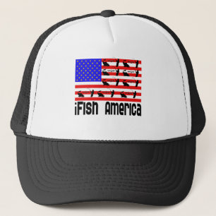 De visserij van Gift iFish Amerika Trucker Pet