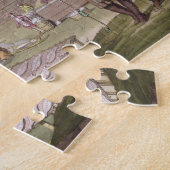 De visserijsector, Newfoundland, uit Le Costu Legpuzzel (Zijkant)