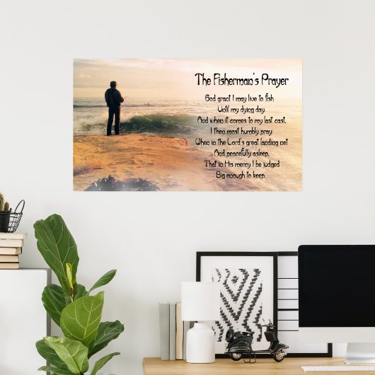 De vissers bidden poster (Thuiskantoor)