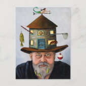 De vissers briefkaart (Voorkant)