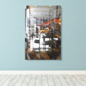 De vissers canvas afdruk (Insitu (Houten vloer))