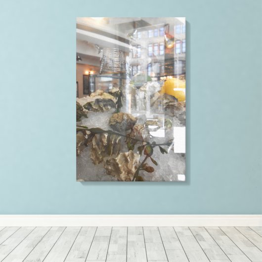 De vissers canvas afdruk (Insitu (Houten vloer))