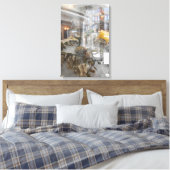 De vissers canvas afdruk (Insitu (Slaapkamer))