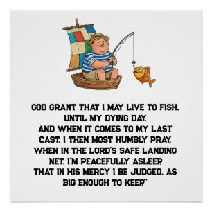 De Visser's Gebed Perfect Poster