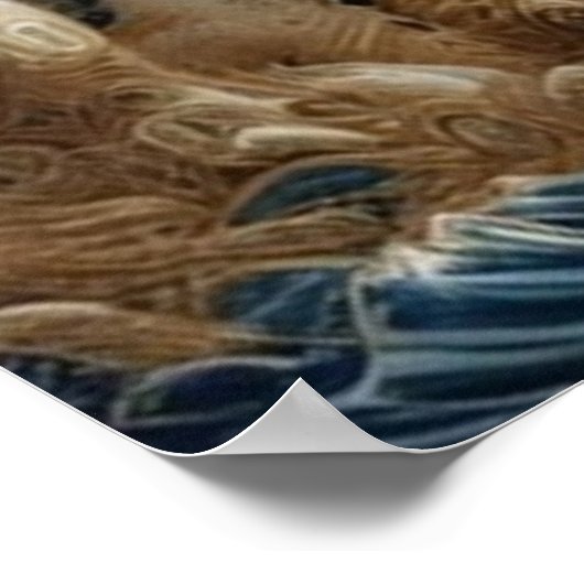 De visser's maan vangst poster (Hoek)