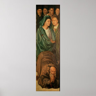 De vissers uit de Polyptych van St. Poster