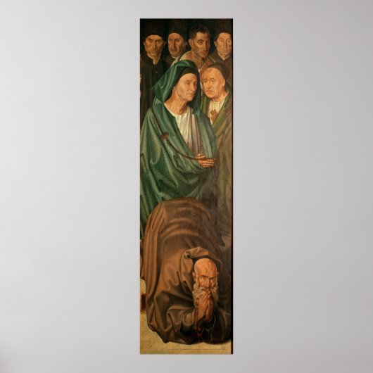 De vissers uit de Polyptych van St. Poster (Voorkant)