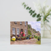 DE VISSERSCOTTAGE BRIEFKAART (Staand voorkant)