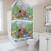 De vistuin douchegordijn (In situ)