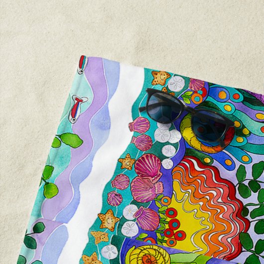 De vistuin strandlaken (In situ)