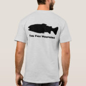 De viswhisker t-shirt (Achterkant)