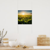 De vitale kracht van de zon poster (Keuken)