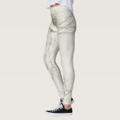 De Vitruviusman van Leonardo da Vinci Leggings (Links)