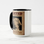 De Vivacious Vizsla Mok (Voorkant links)