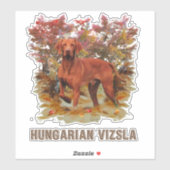 De Vizsla Sticker (Vel)