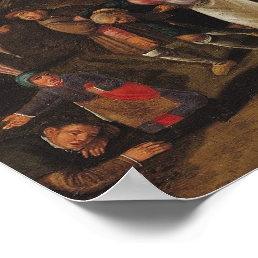 De Vlaamse beurs Poster (Hoek)