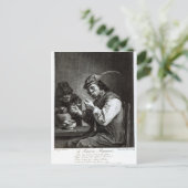 De Vlaamse roker Briefkaart (Staand voorkant)