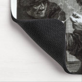 De Vlaamse roker Muismat (Hoek)