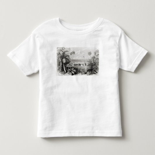 De vlag aanplanten kinder shirts (Voorkant)