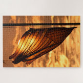 De vlag Aglow in Zonnetijd -20x30 - 1014 pcs. Puzz Legpuzzel (Horizontaal)