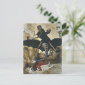 De vlag briefkaart (Staand voorkant)