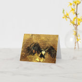 De vlag en Eagle Kaart (Gele Bloem)