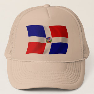 De Vlag Hoed van de Dominicaanse Republiek Trucker Pet