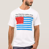 De vlag is zinvol t-shirt (Voorkant)