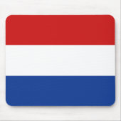 De Vlag Mousepad van Nederland Muismat (Voorkant)