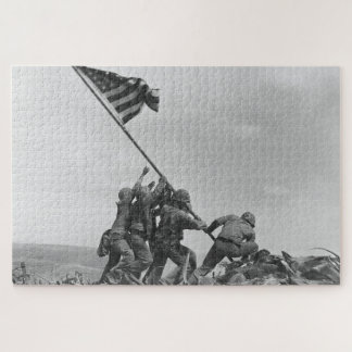De vlag op Iwo Jima verhogen Legpuzzel