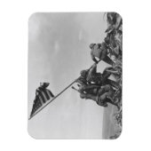 De vlag op Iwo Jima verhogen Magneet (Verticaal)