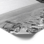 De vlag op Iwo Jima verhogen Poster (Hoek)