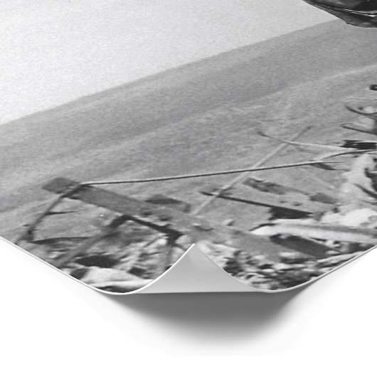 De vlag op Iwo Jima verhogen Poster (Hoek)